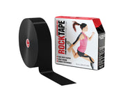 RockTape Regular Bulk Roll, 2" x 105', Black, 1 Roll