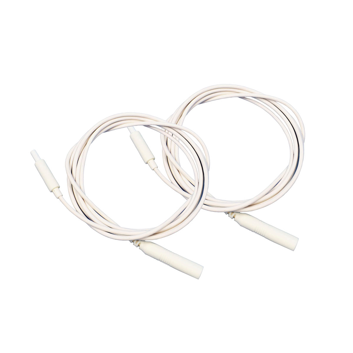 THERADOT Accessory, Pin Lead Wire for Electrode Connection, White, Pack of 2