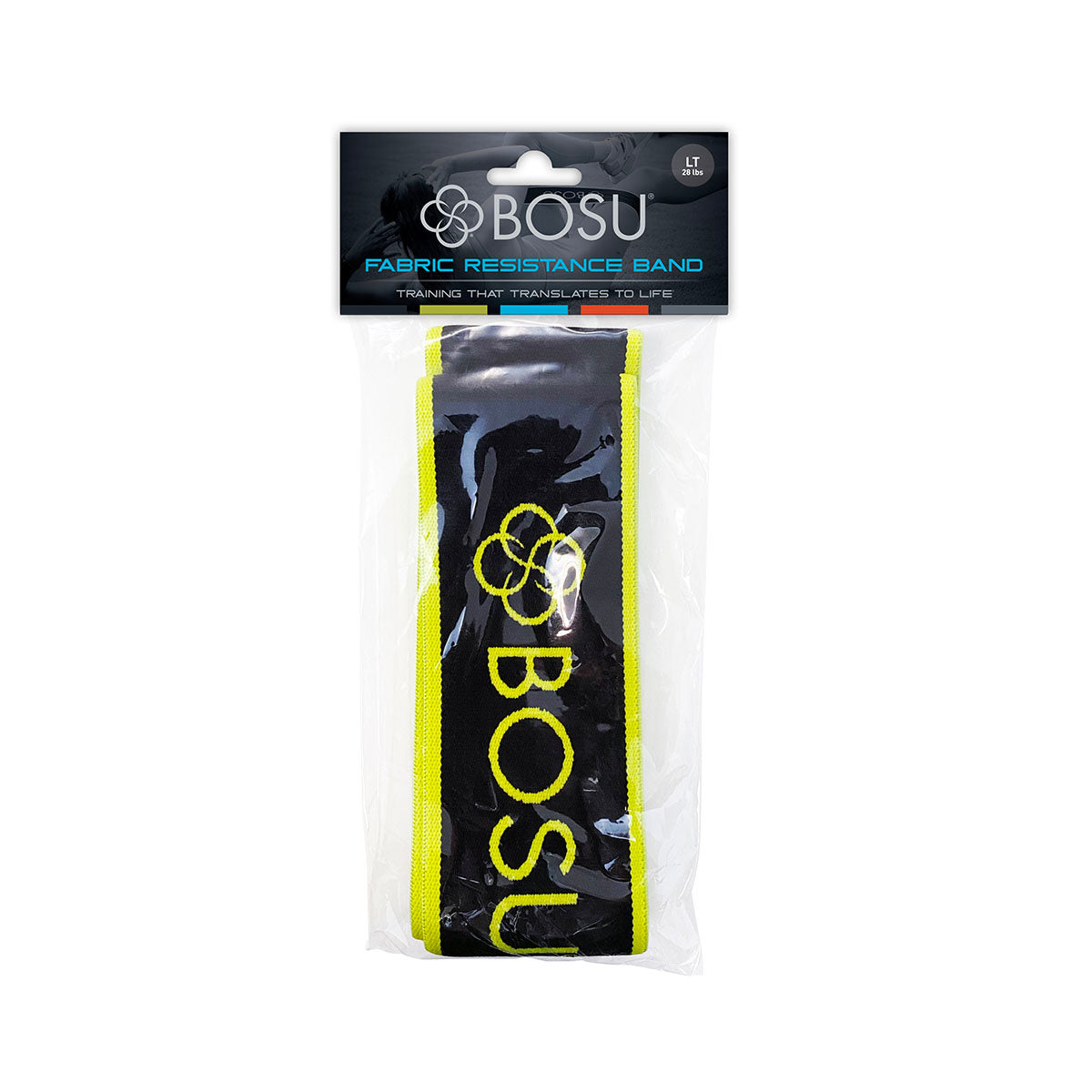 BOSU Fabric Resistance Band, Light (Lime Green)