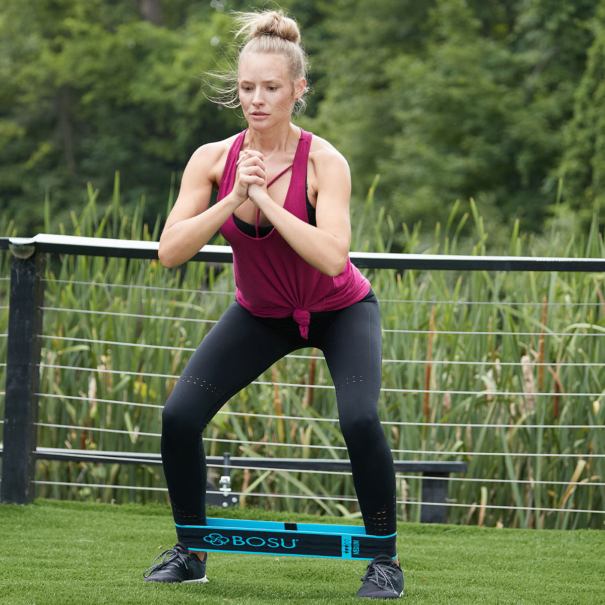 BOSU Fabric Resistance Band, Medium (Teal)