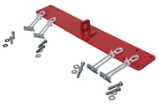 Med Sled wall bracket-metal 1 stud, for metal stud, wood stud, and plaster installation