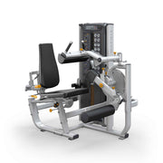 Matrix Leg Extension/Leg Curl,Class 1 Med CE Certified, Iced Silver/Black