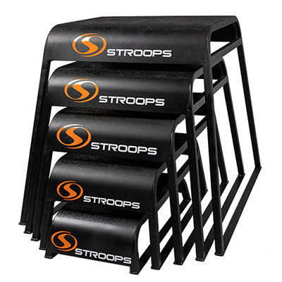 Stroops Ergo Plyo Box, Set of 5 (1 each: 6", 12", 18", 25", 30")