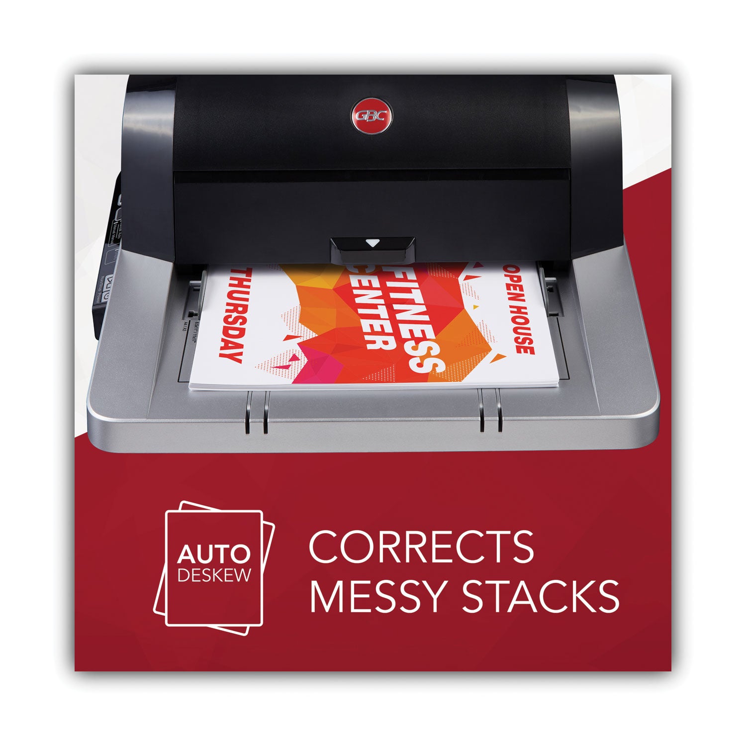 8.50" Lamination Width - 5 mil Lamination Thickness - 9.6" Height x 22.7" Width x 18.8" Depth