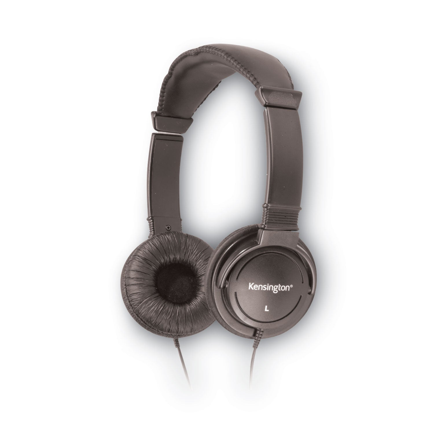 Kensington Hi-Fi Headphones - Stereo - Mini-phone (3.5mm) - Wired - 32 Ohm - 20 Hz to 20 Hz - Gold Plated Connector - Over-the-head - Binaural - Circumaural - 9 ft Cable - Black - 1