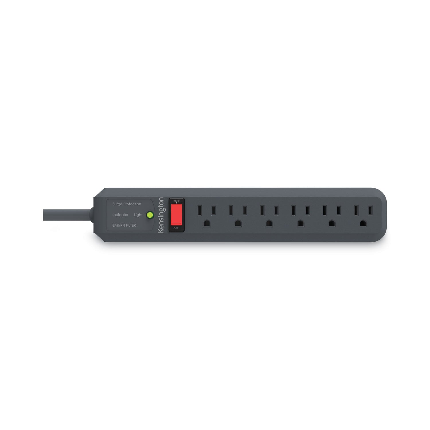 Notebook, Television, Printer - Black - 6 x AC Power - 540 J - 15 ft