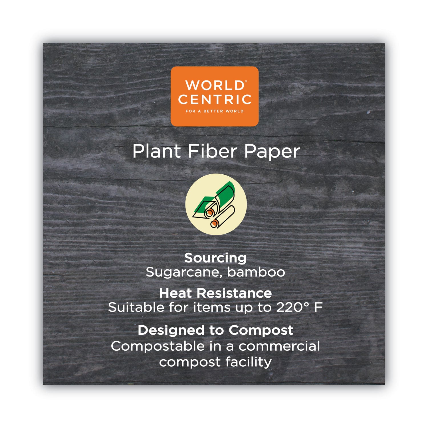 No Tree Paper Bowls, 24 oz, 4.4" Diameter x 4.5" h, Natural, Sugarcane, 500/Carton