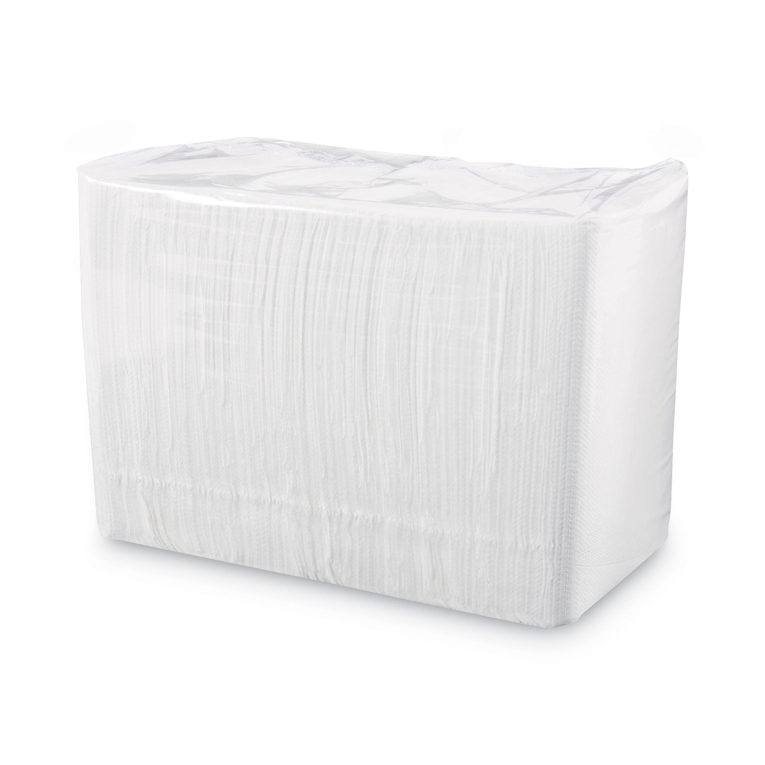 1/4-Fold Lunch Napkins, 1-Ply, 11.8" x 11.2", White, 6,000/Carton