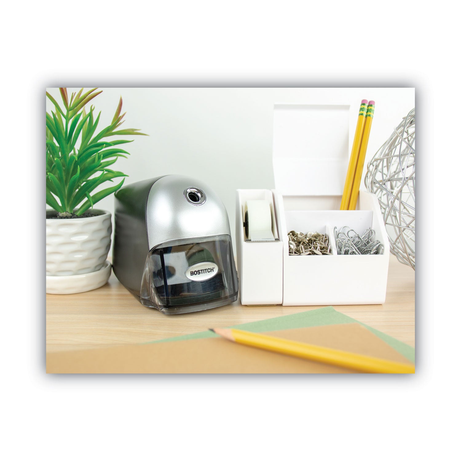 Bostitch QuietSharp Executive Heavy Duty Electric Pencil Sharpener
