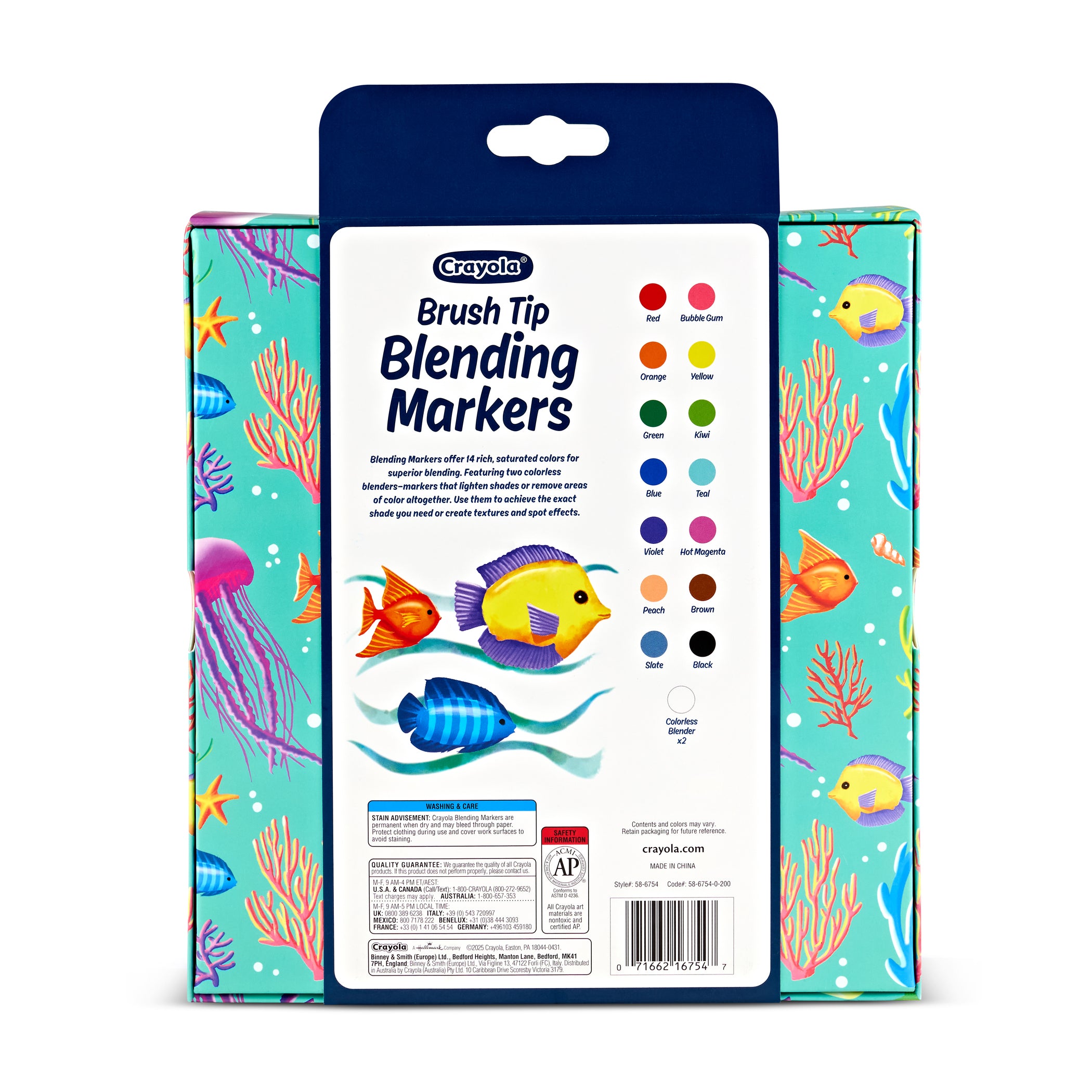 Blending Markers, Pack of 16