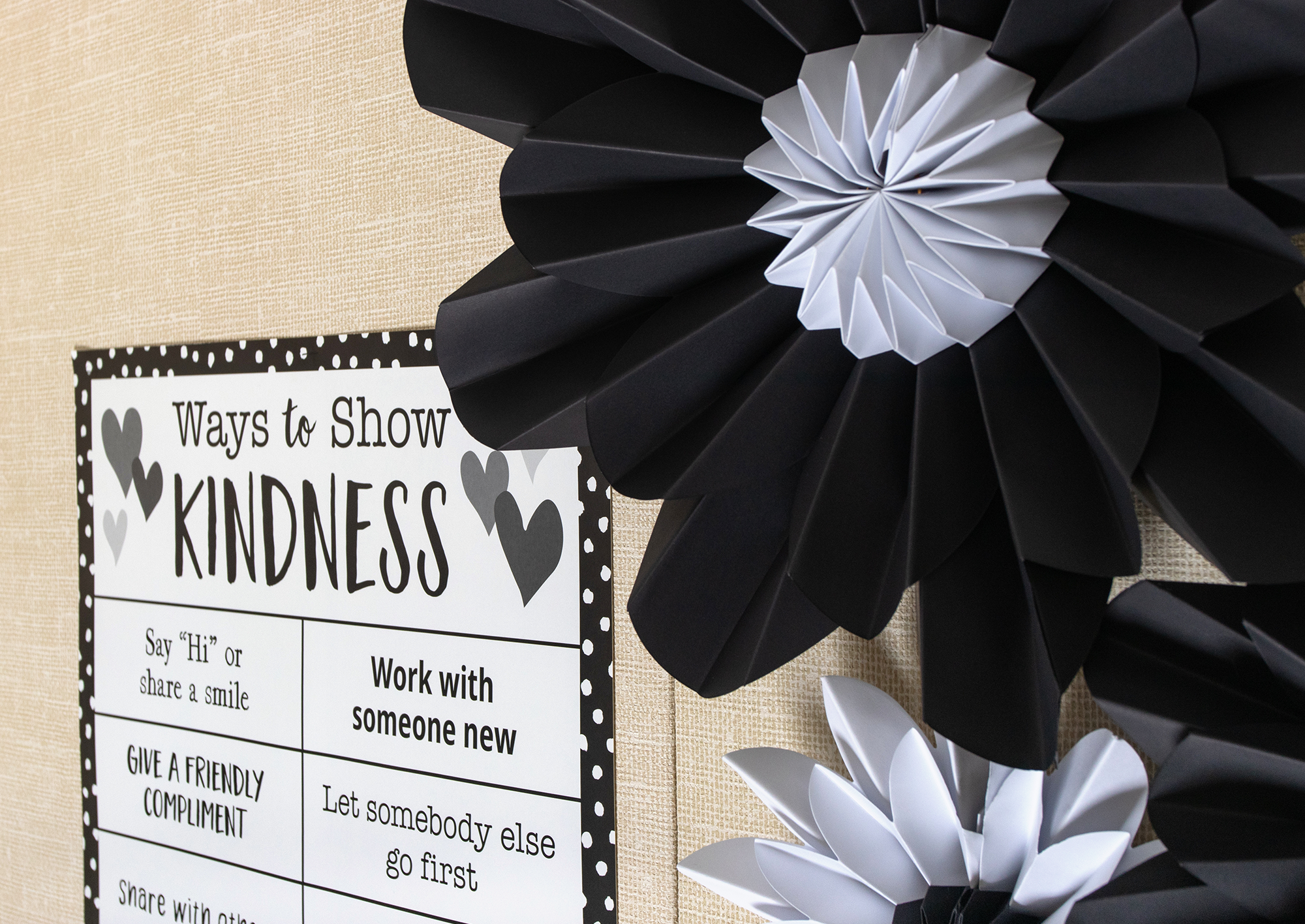 Ways to Show Kindness Chart