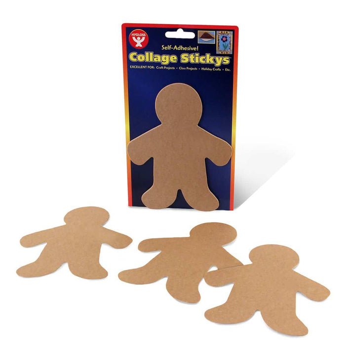 Collage Sticky Shapes - 24 ct., 8" People