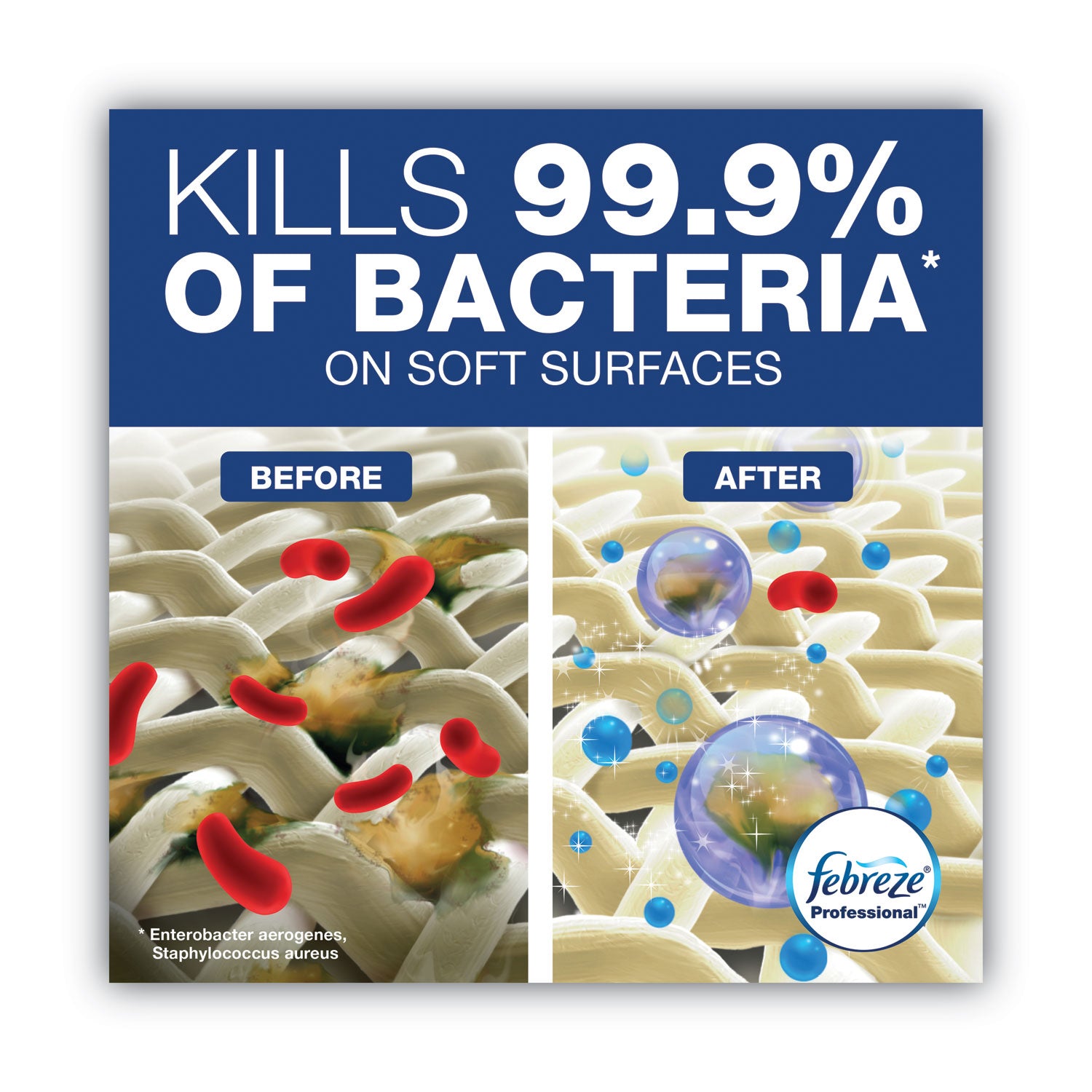Febreze Sanitizing Fabric Refresh Concentrate, Light Fresh Scent, Mold & Mildew Resistant, Red/Blue, 32 oz (2 lb), 1 Each