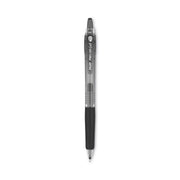 Pilot Precise Gel Fine Retractable BeGreen Pens - 0.7 mm Fine Needle Pen Point - Refillable - Retractable - Black Ink - Gel-based - Translucent Barrel - 1 Dozen