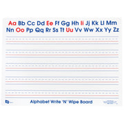 Dry Erase Boards 9x11" Alphabet - Pack of 10