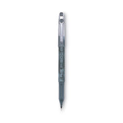 Pilot Precise P-500 Precision Point Extra-Fine Capped Gel Rolling Ball Pens - 0.5 mm Extra Fine Needle Pen Point - Black Ink - Gel-based - Black Barrel - 1 Dozen