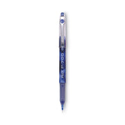 Pilot Precise P-700 Precision Point Fine Capped Gel Rolling Ball Pens - 0.7 mm Fine Pen Point - Blue Ink - Gel-based - Blue Barrel - 1 Dozen