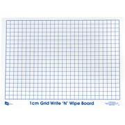 Dry Erase Boards 9x11" Grid - Pack of 10