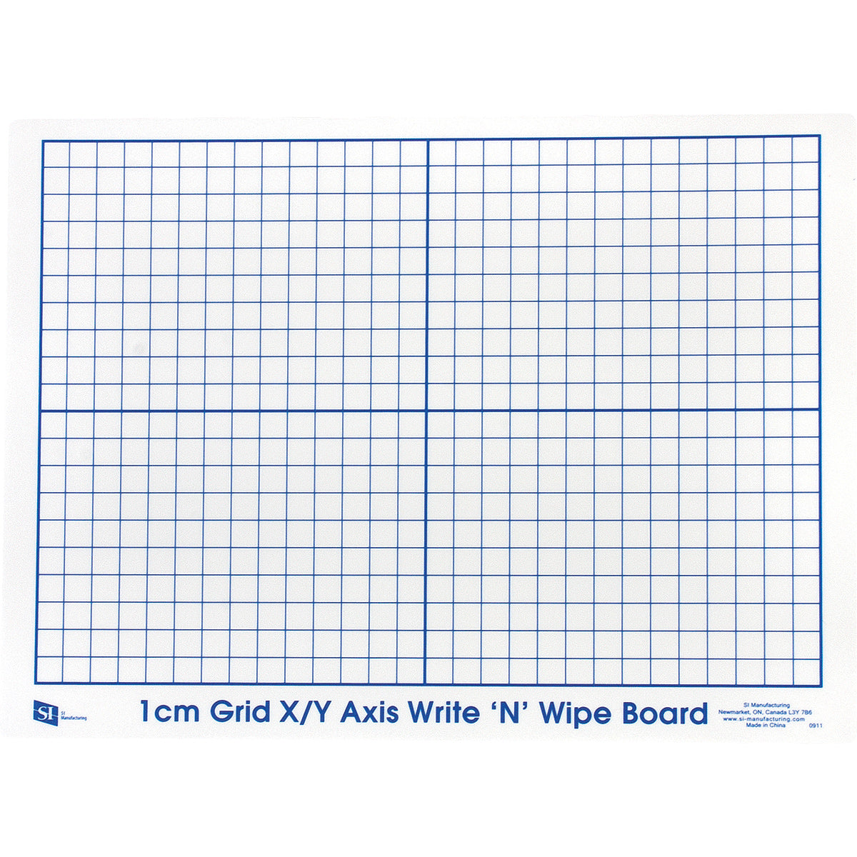 Dry Erase Boards 9x11" X-Y Axis - Pack of 30
