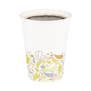 Deerfield Printed Paper Hot Cups, 12 oz, 50/Sleeve, 20 Sleeves/Carton