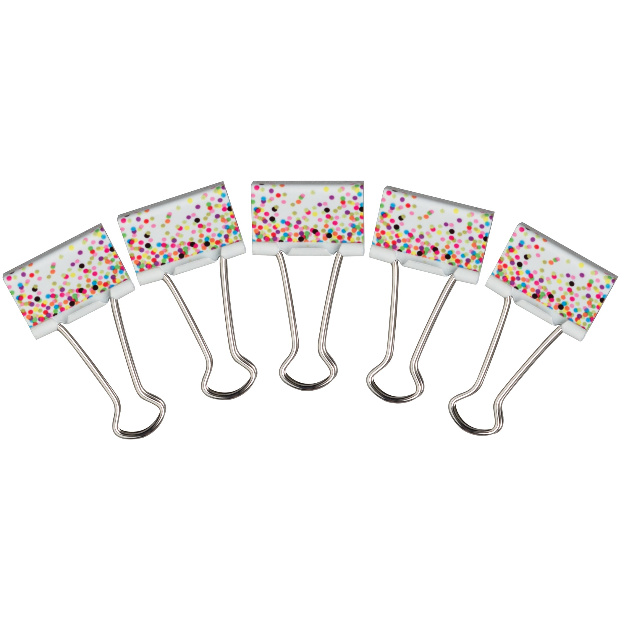 Confetti Medium Binder Clips