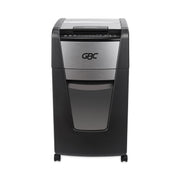 Continuous Shredder - Super Cross Cut - 10 Per Pass - for shredding Credit Card, Paper Clip, Staples, Paper - P-4 - 1 Hour Run Time - 16 gal Wastebin Capacity - Black