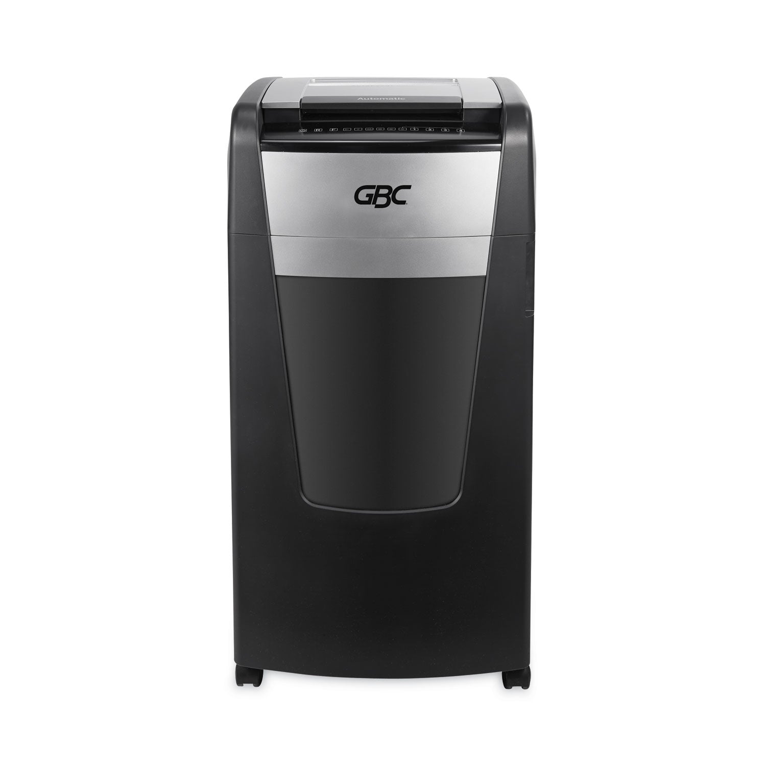 Continuous Shredder - Super Cross Cut - 15 Per Pass - for shredding Credit Card, Paper Clip, Staples, Paper - P-4 - 4 Hour Run Time - 29 gal Wastebin Capacity - Black