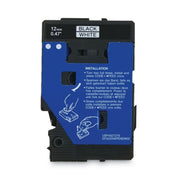 P-touch TC Laminated Tape Cartridges - x 1/2" Width - Direct Thermal - White - Water Resistant - Laminated - Grease Resistant - 2 / Pack