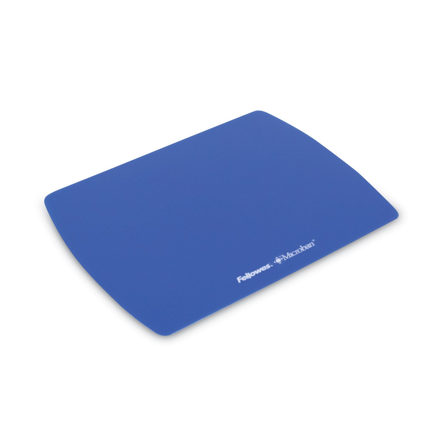 Fellowes Microban Ultra-Thin Mouse Pad - 7" Height x 9" Width x 0.06" Depth - Blue - 1 Each