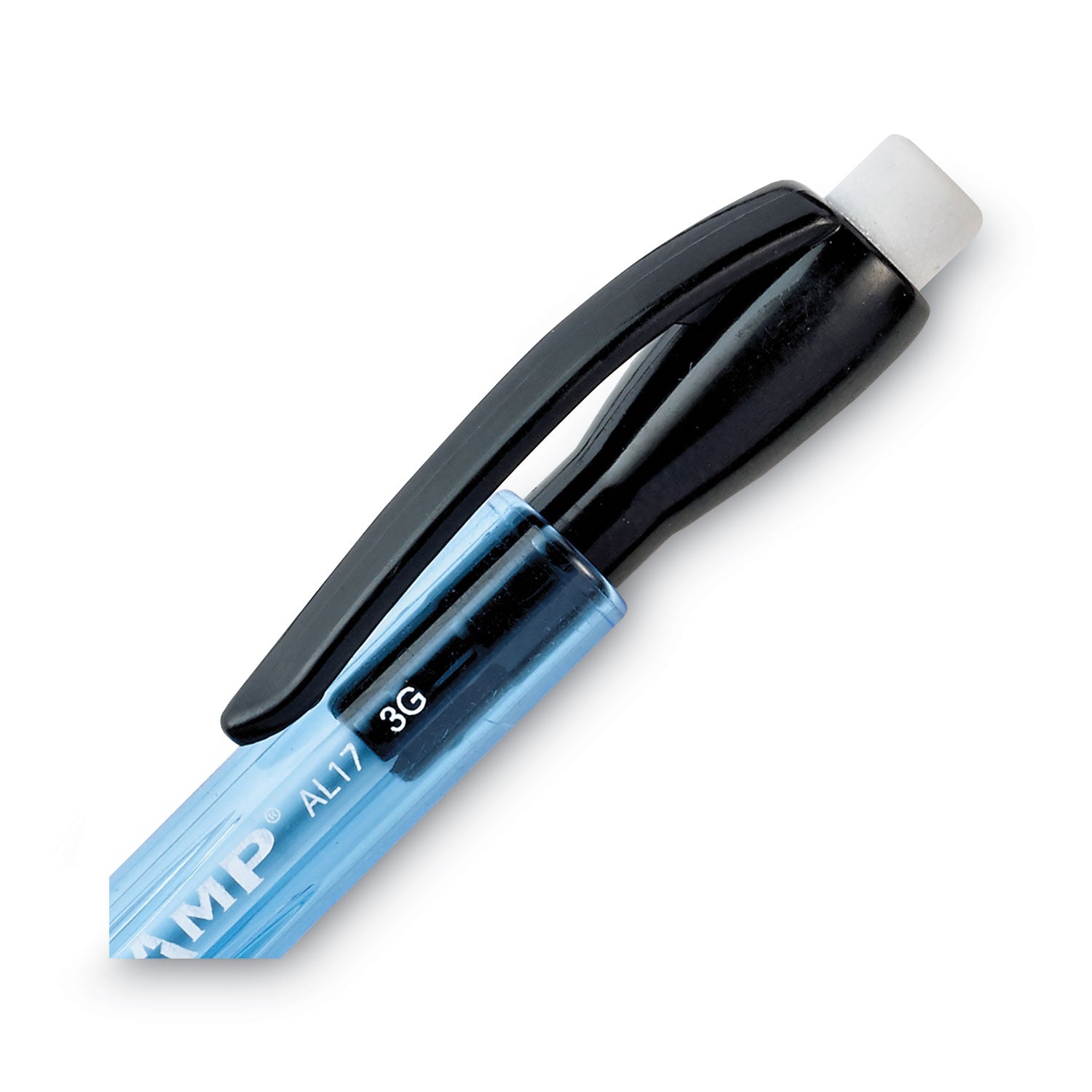 Pentel Champ Mechanical Pencils - 0.7 mm Lead - #2 - Refillable - Blue Barrel - 1 Dozen