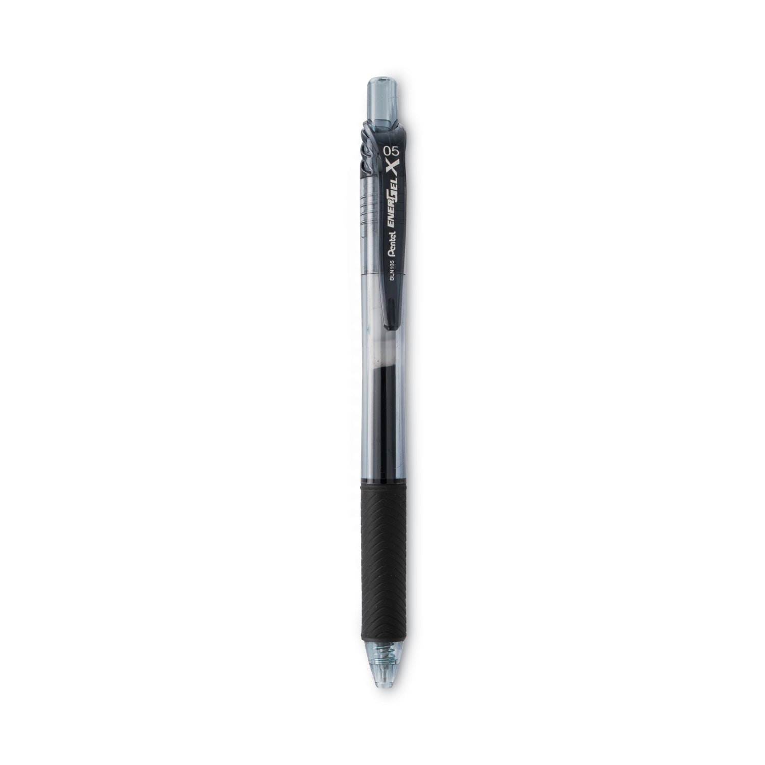 EnerGel-X™ Retractable Liquid Gel Pen, Black, 0.5mm