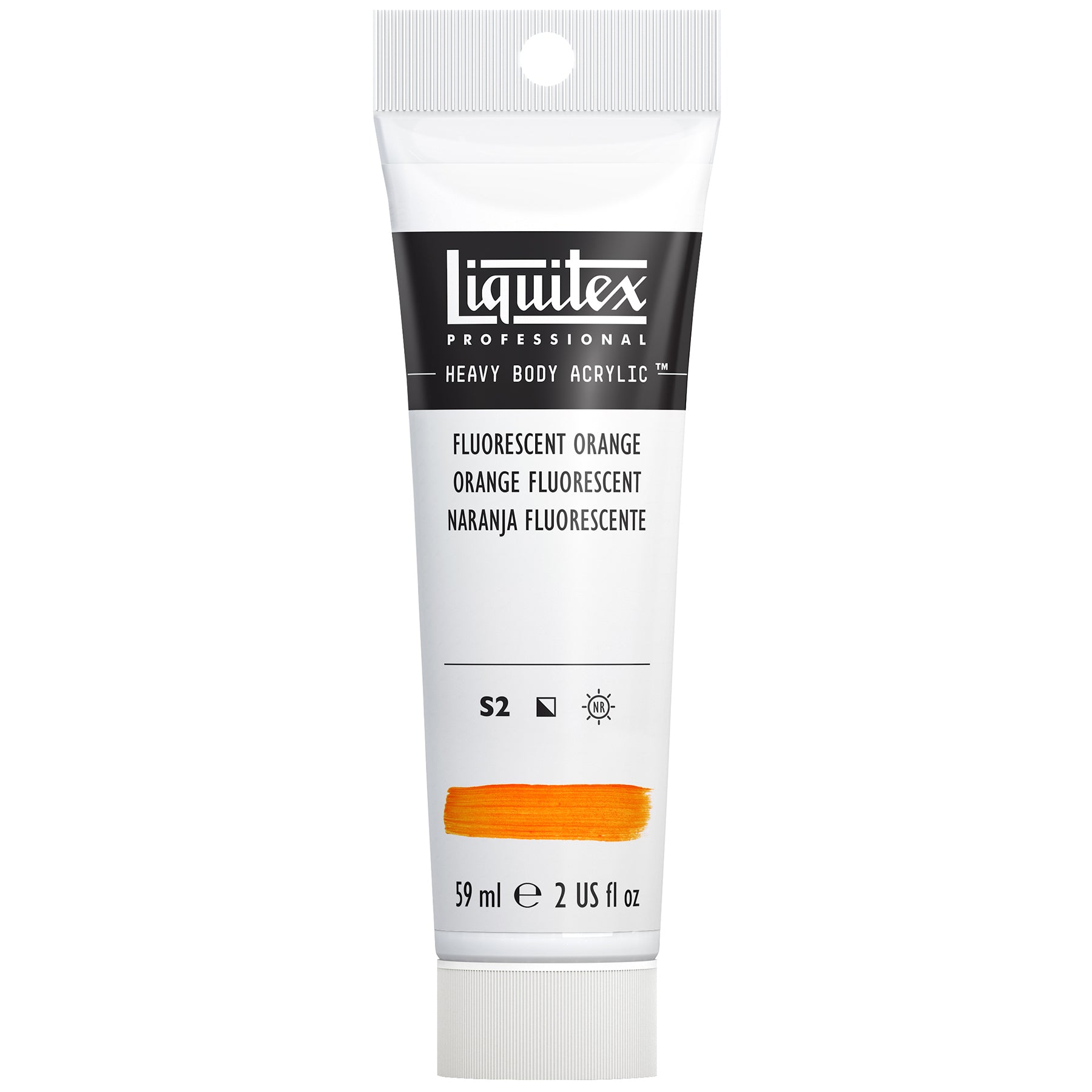 HB 59ml tube - Fluorescent Orange