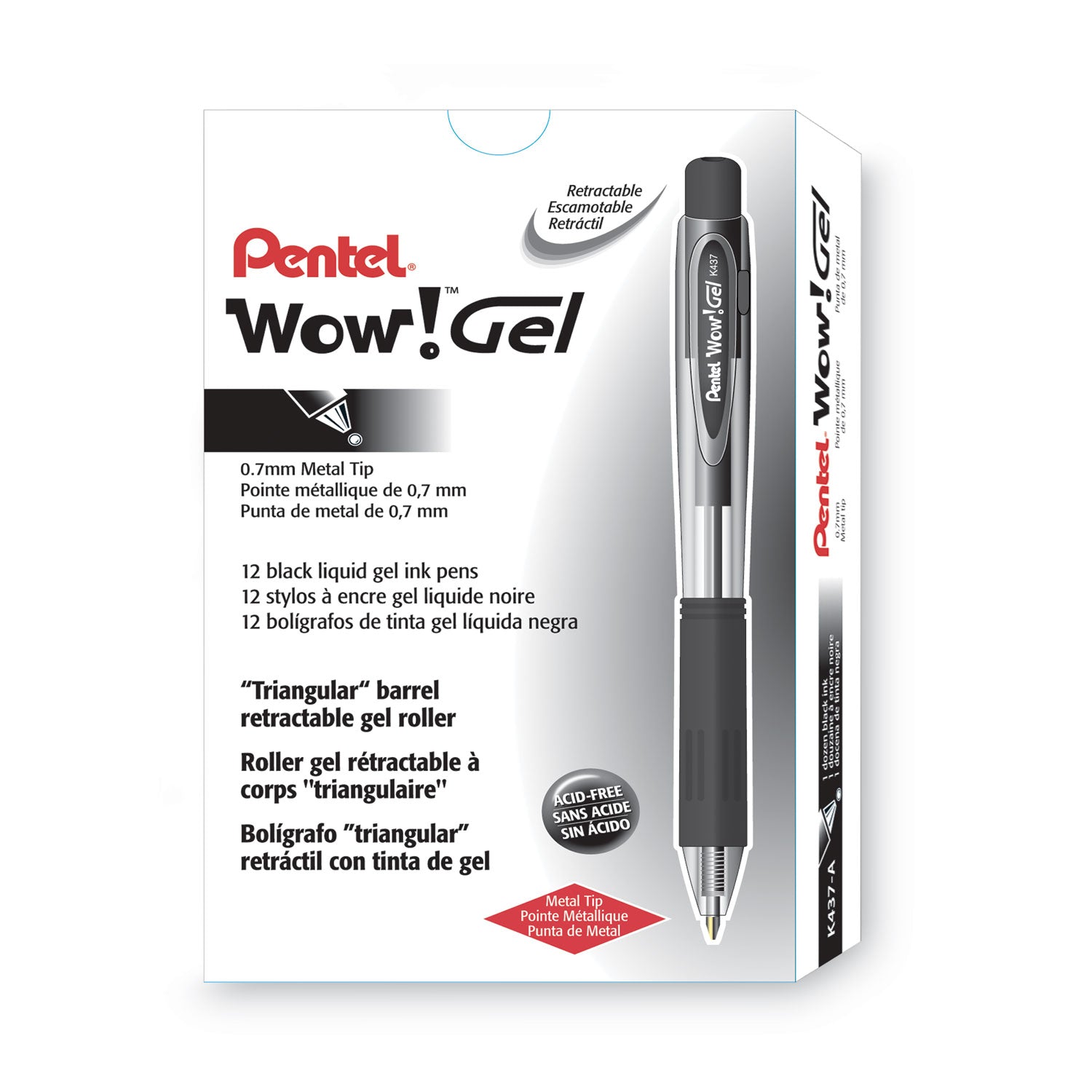WOW!™ Gel Pen, Black