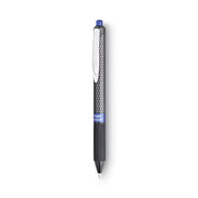 Pentel OH! Medium Point Gel Pens - 0.7 mm Medium Pen Point - Blue Ink - Gel-based - Carbon Fiber Barrel - 1 Dozen