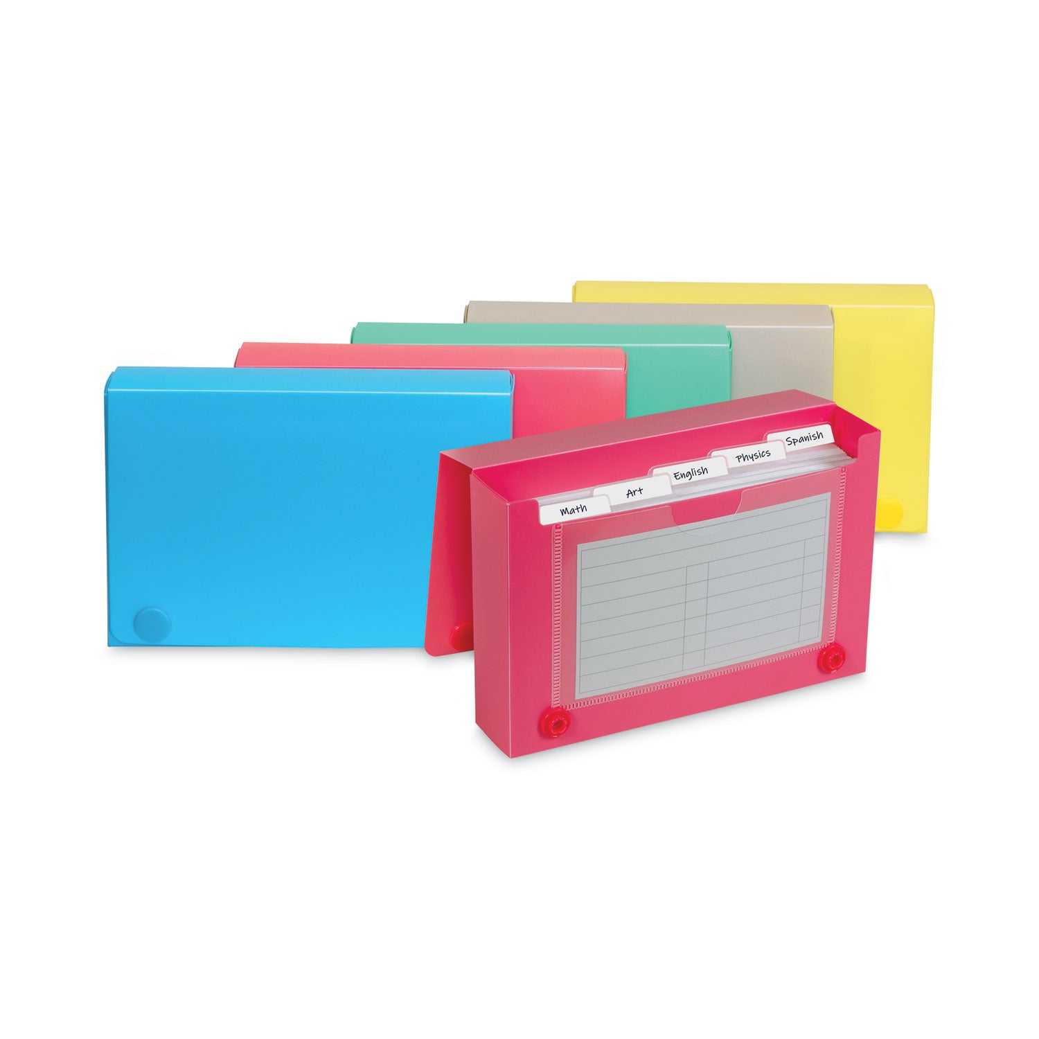 Index Card Case, 3" x 5", Assorted