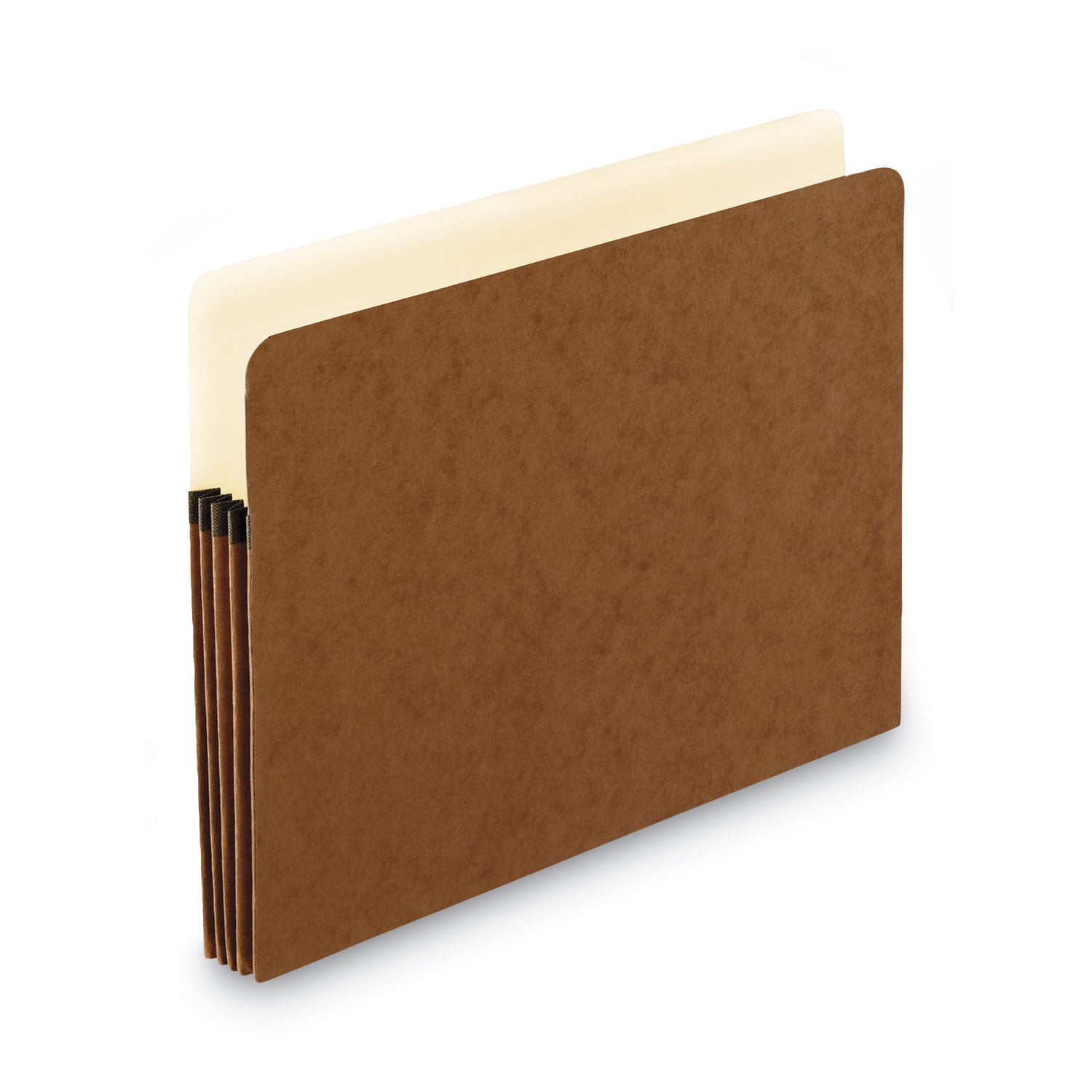 Pendaflex Letter Recycled Expanding File - 8 1/2" x 11" - 3 1/2" Expansion - Manila, Tyvek, Red Fiber - Tyvek Gusset - 30% Recycled - 25 / Box
