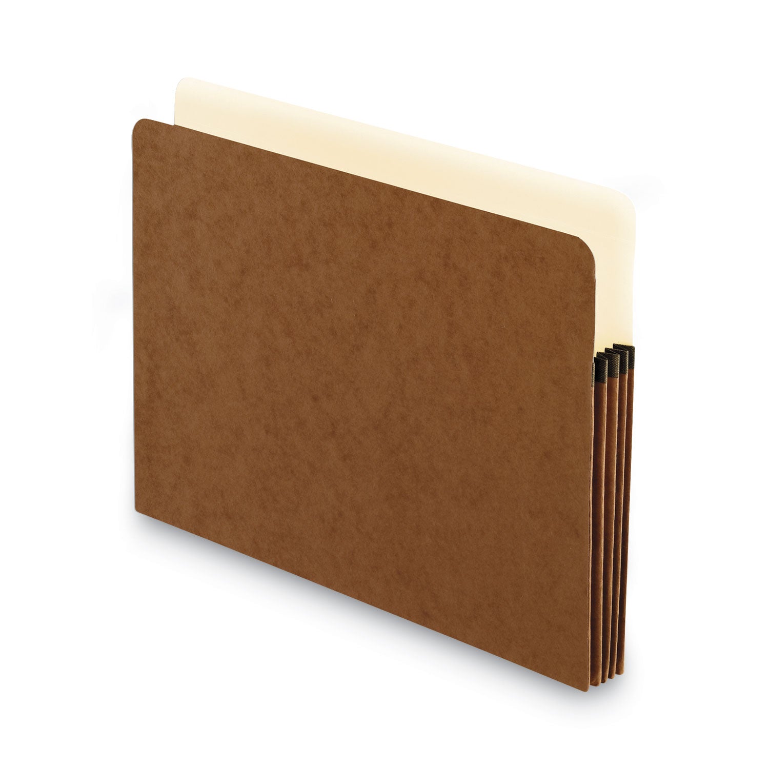 Pendaflex Letter Recycled Expanding File - 8 1/2" x 11" - 3 1/2" Expansion - Manila, Tyvek, Red Fiber - Tyvek Gusset - 30% Recycled - 25 / Box