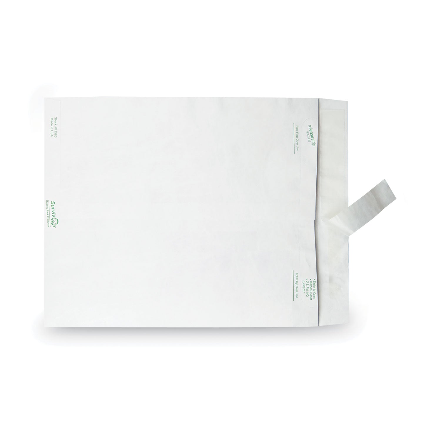 Catalog - #13 1/2 - 10" Width x 13" Length - 14 lb - Peel & Seal - White - Tyvek - 50 / Box