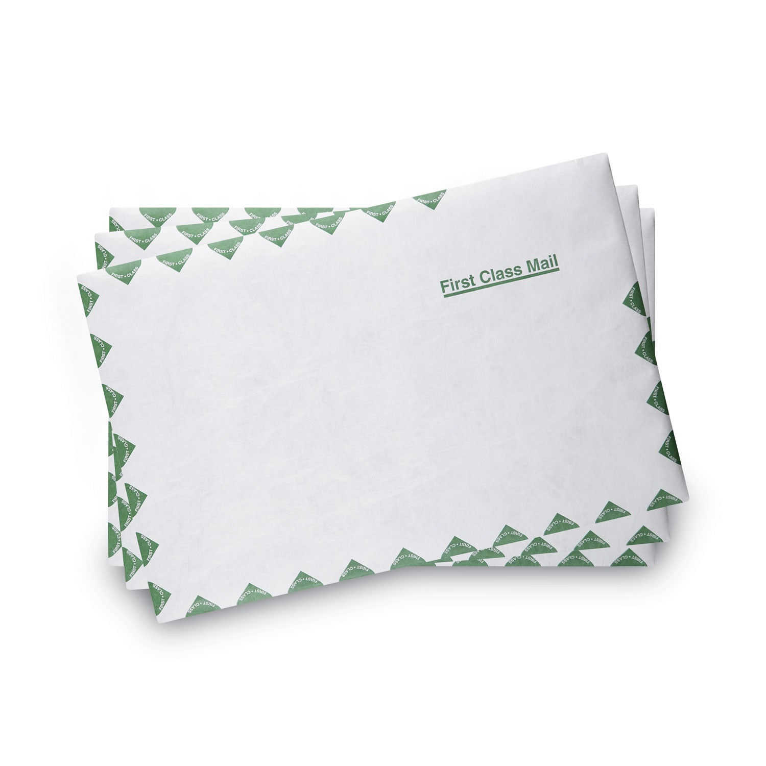 First Class Mail - 10" Width x 15" Length - 14 lb - Peel & Seal - White - Tyvek - 100 / Box