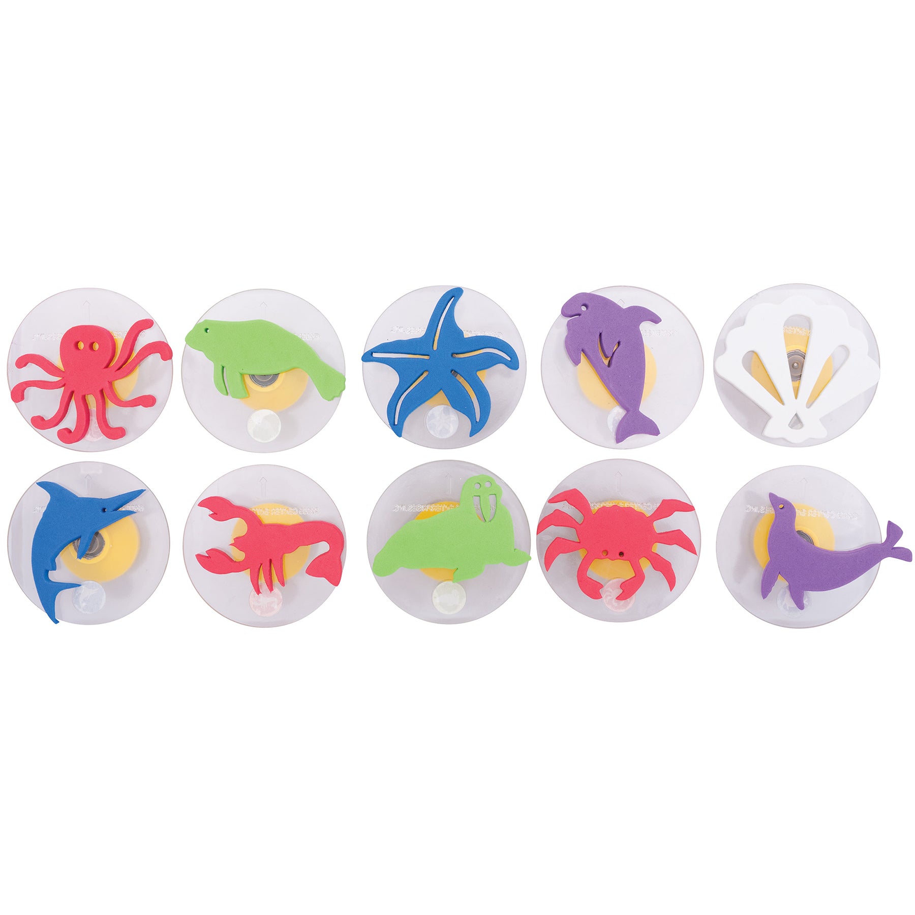 Giant Stampers - Sea Creatures - Set of 10