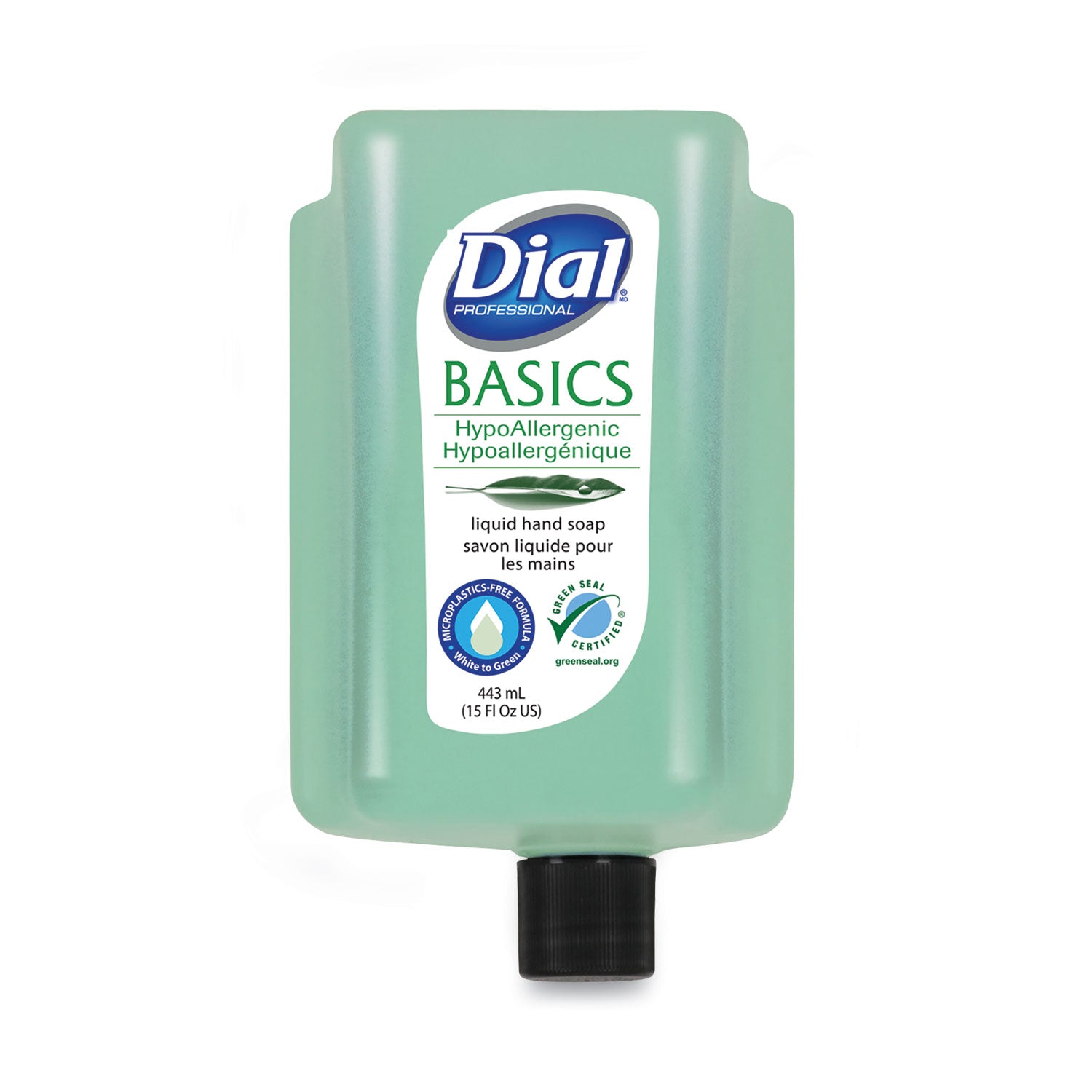 15 fl oz - Bottle Dispenser - Hand - Green - 1 Each