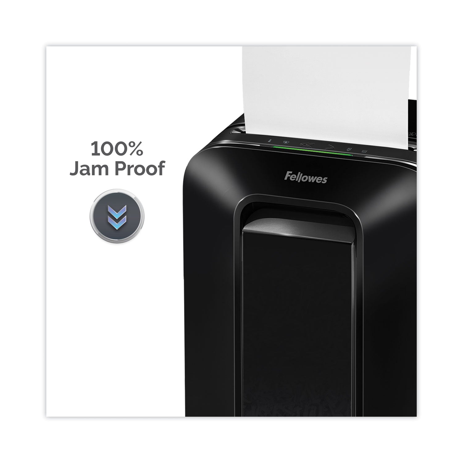 Continuous Shredder - Cross Cut - 12 Per Pass - for shredding Staples, Paper, Paper Clip, Credit Card, Junk Mail - 10 Minute Run Time - Black