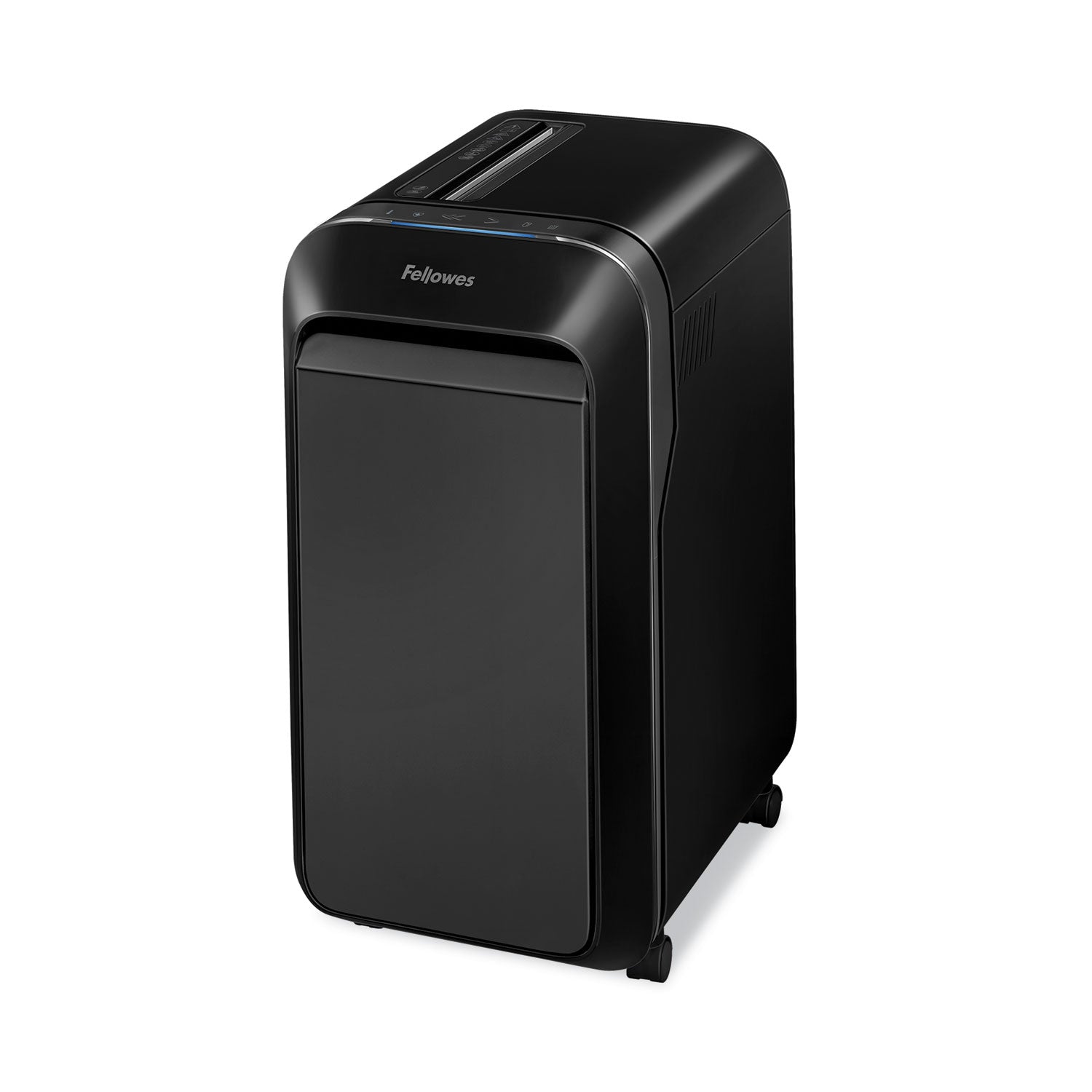 Micro Cut - 20 Per Pass - for shredding Paper, Credit Card, Paper Clip, Staples, Junk Mail - 0.156" x 0.500" Shred Size - P-4 - 7 ft/min - 9" Throat - 20 Minute Run Time - 8 gal Wastebin Capacity - Black
