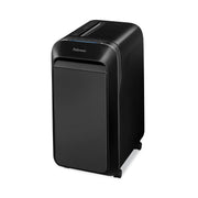 Micro Cut - 20 Per Pass - for shredding Paper, Credit Card, Paper Clip, Staples, Junk Mail - 0.156" x 0.500" Shred Size - P-4 - 7 ft/min - 9" Throat - 20 Minute Run Time - 8 gal Wastebin Capacity - Black