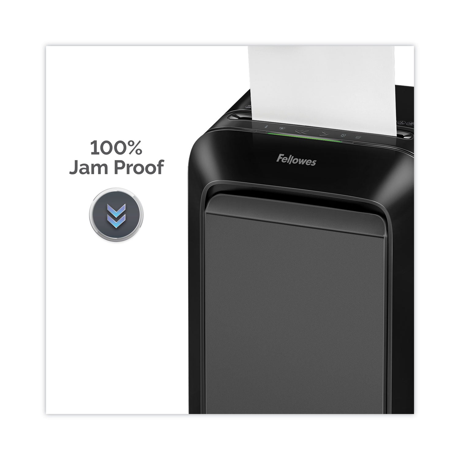 Continuous Shredder - Cross Cut - 16 Per Pass - for shredding Staples, Paper, Paper Clip, Credit Card, Junk Mail - 10 Minute Run Time - Black