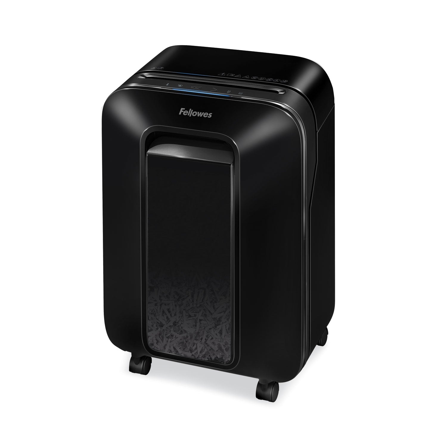 Continuous Shredder - Cross Cut - 12 Per Pass - for shredding Staples, Paper, Paper Clip, Credit Card, Junk Mail - 10 Minute Run Time - Black