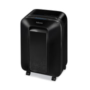 Micro Cut - 12 Per Pass - for shredding Paper, Paper Clip, Credit Card, Staples - 0.156" x 0.500" Shred Size - P-4 - 9 ft/min - 9" Throat - 10 Minute Run Time - 6 gal Wastebin Capacity - Black