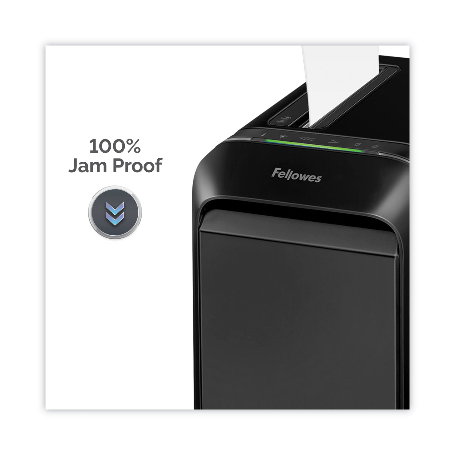 Continuous Shredder - Cross Cut - 20 Per Pass - for shredding Staples, Paper, Paper Clip, Credit Card, Junk Mail - 30 Minute Run Time - Black