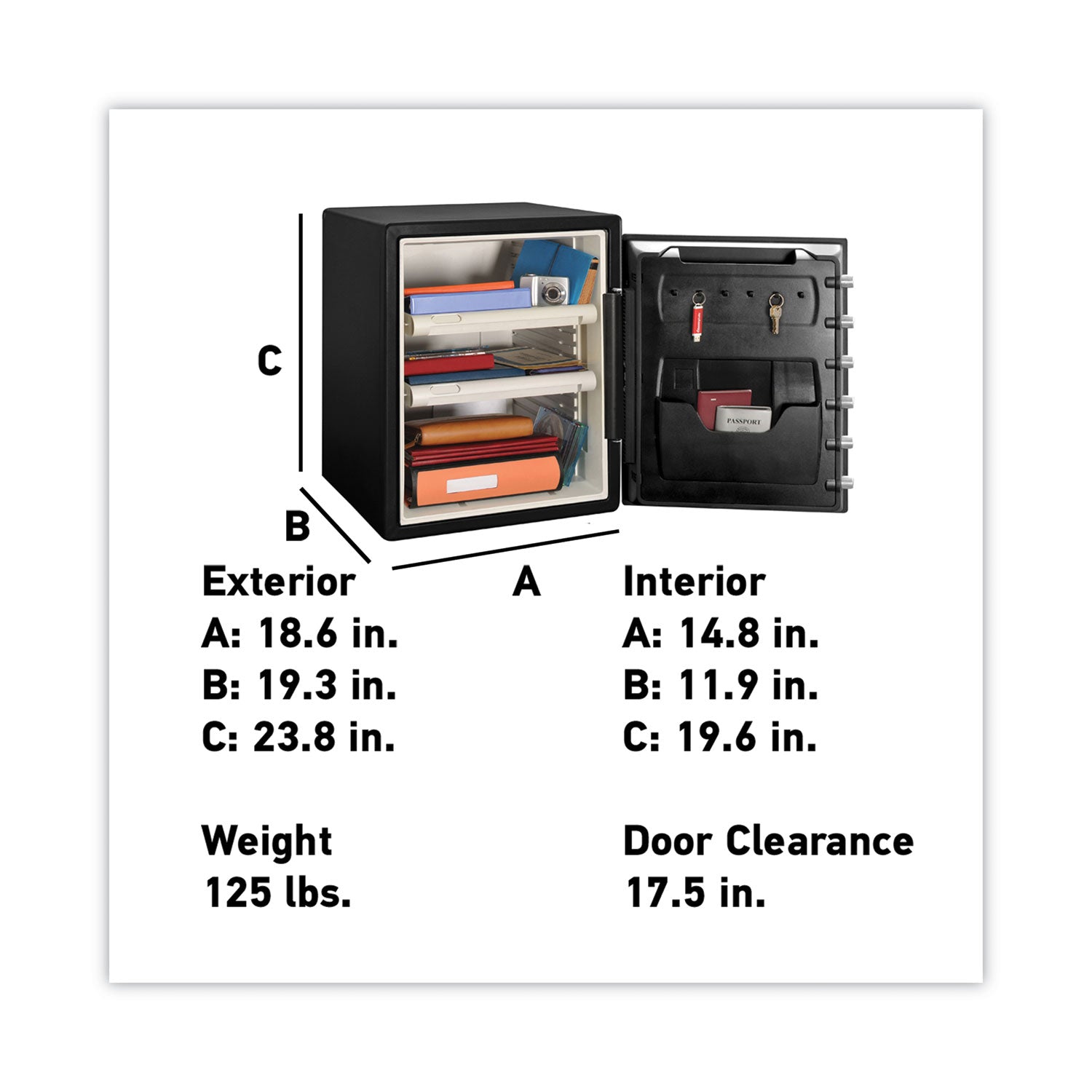 Xl Fire/Water Safe