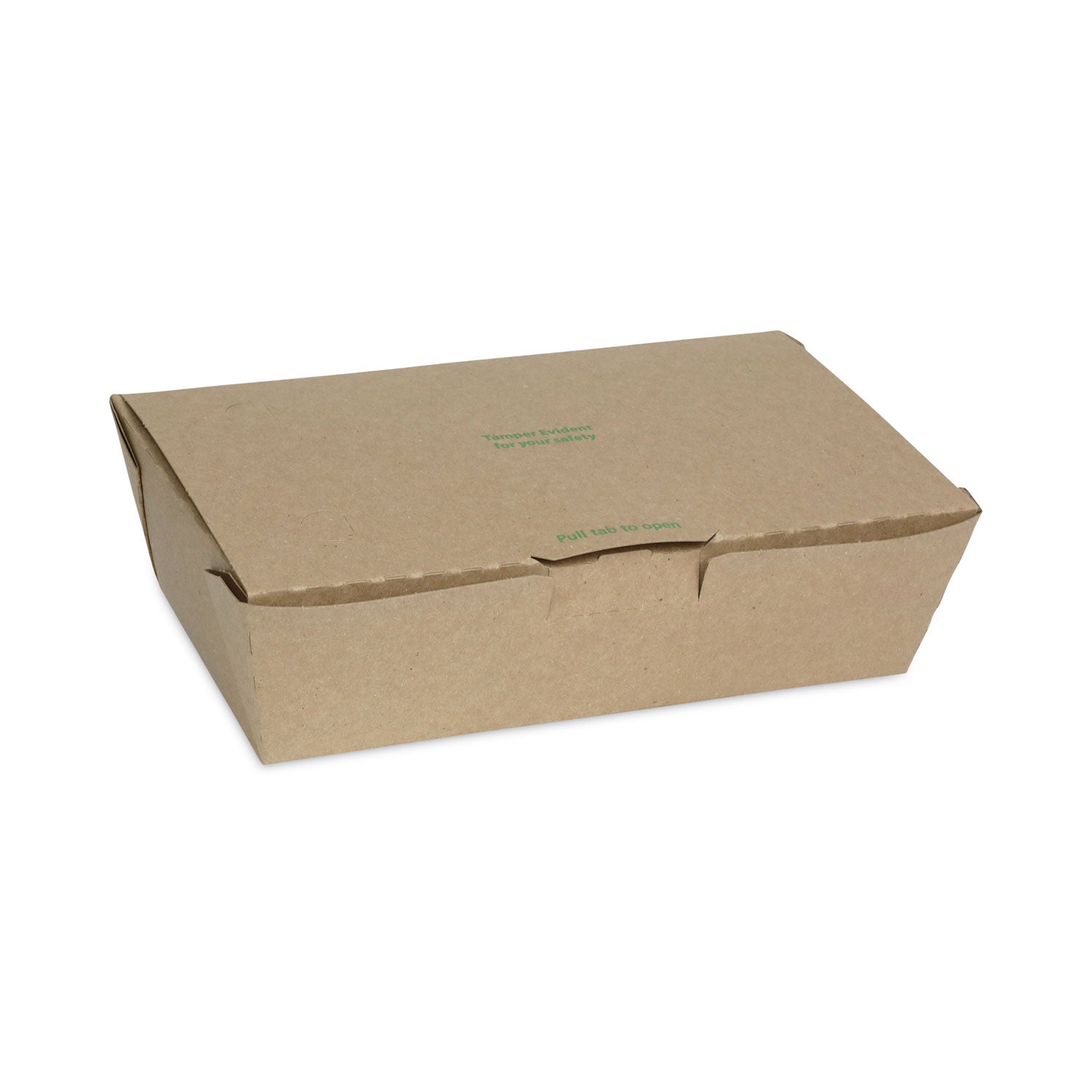 EarthChoice Tamper Evident OneBox Paper Box, 9.04 x 4.85 x 2.75, Brown, 162/Carton
